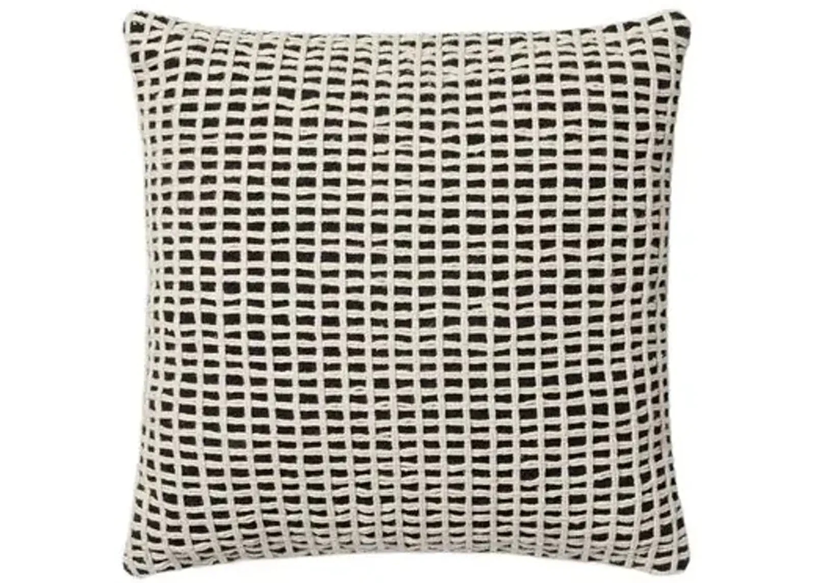 Checker Board Pillow - Rifle Paper Co. x Loloi