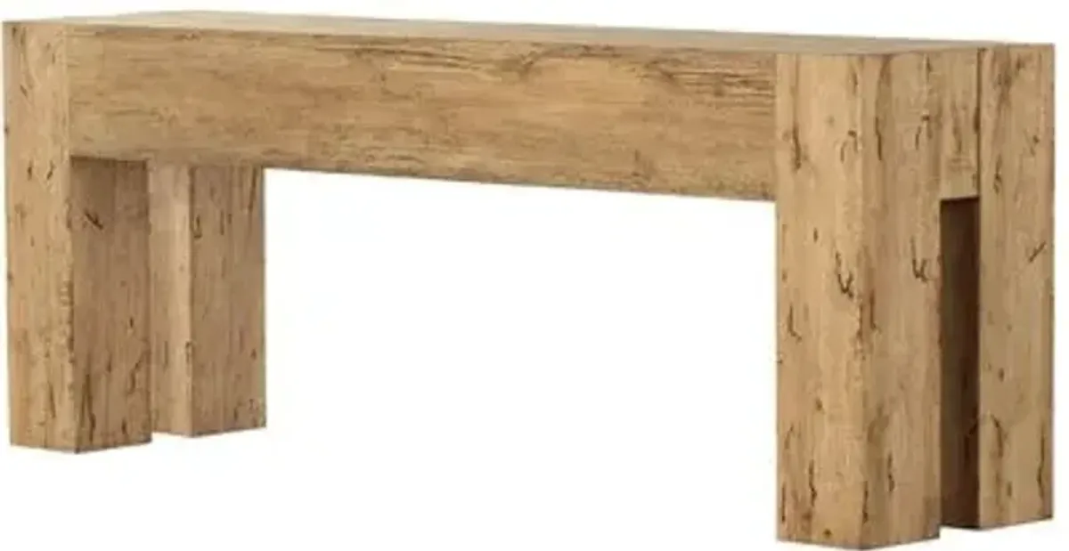 Zuri Console Table - Brown