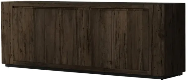Zuri Sideboard, Ebony Rustic Wormwood Oak