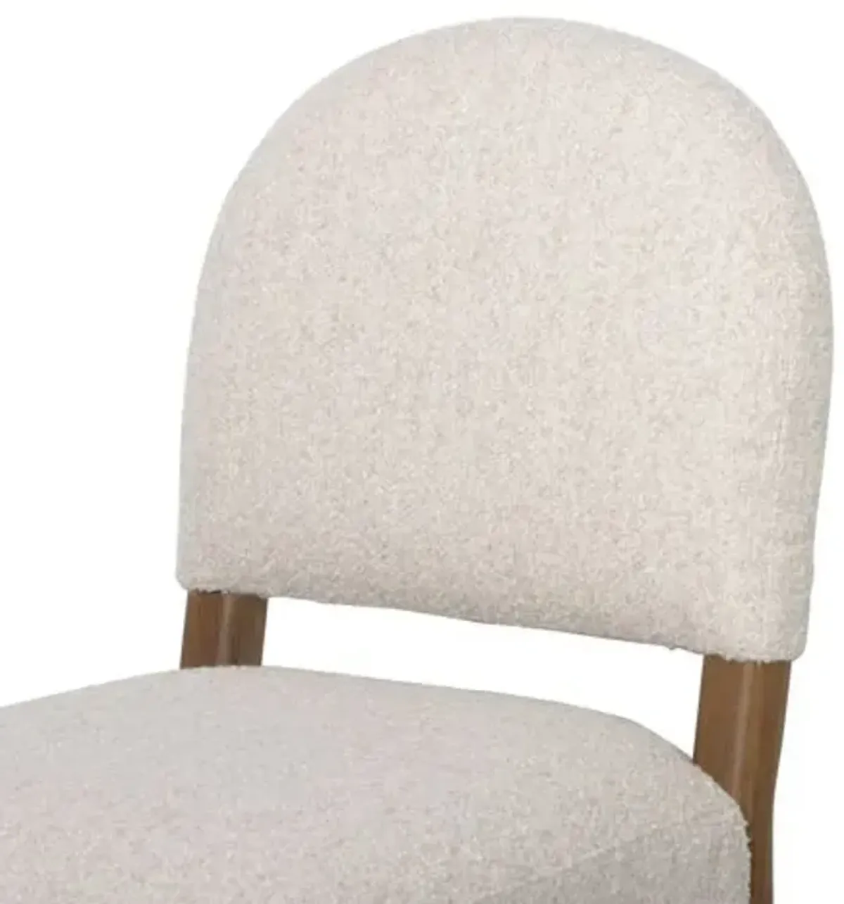 Zelda Boucle Dining Chair - Somerton Ash - Brown