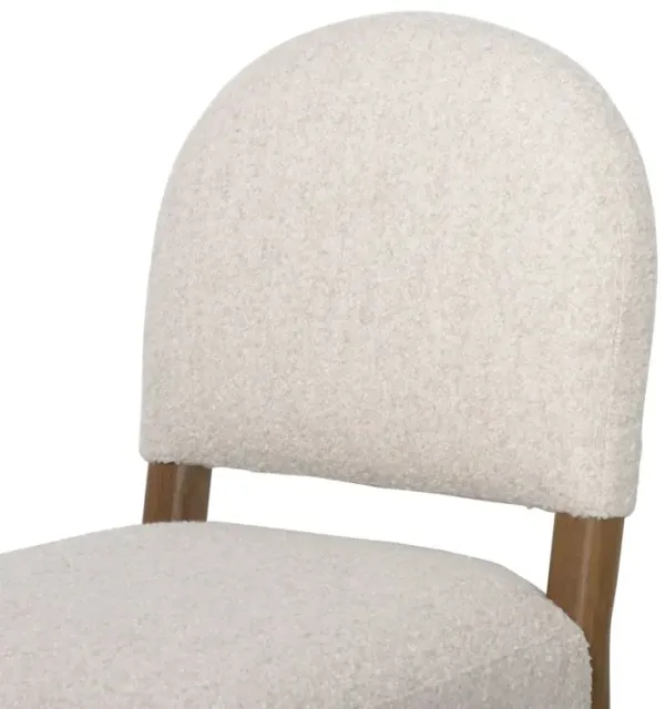 Zelda Boucle Dining Chair, Somerton Ash