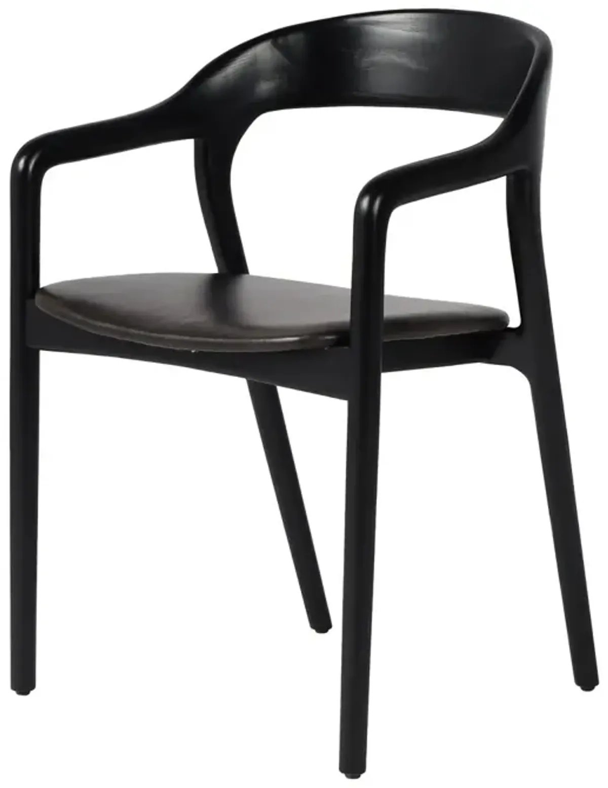 Xavier Leather Dining Armchair