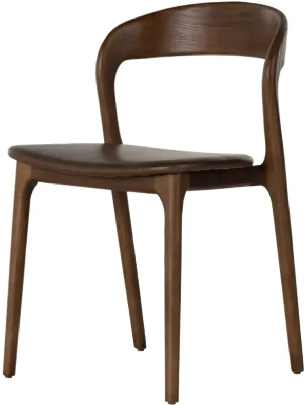 Xavier Leather Dining Side Chair