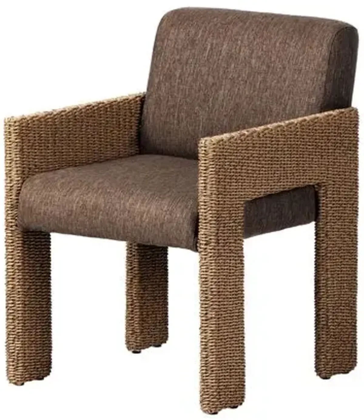 Wren Outdoor Dining Chair - Brown