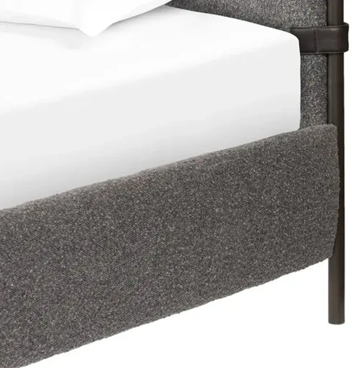 Winslow Boucle Bed - Gray