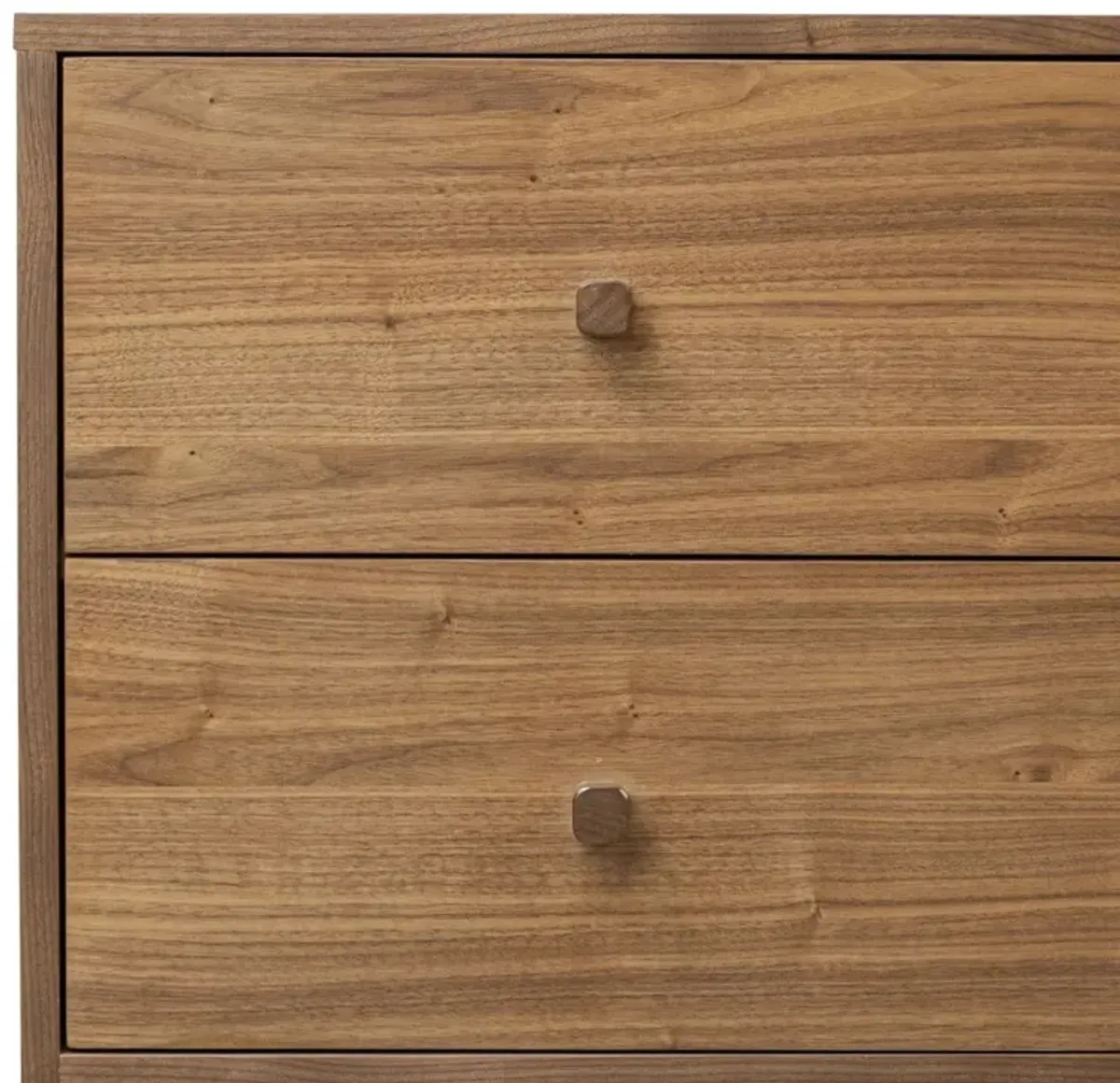 Norris Media Console, Natural Walnut