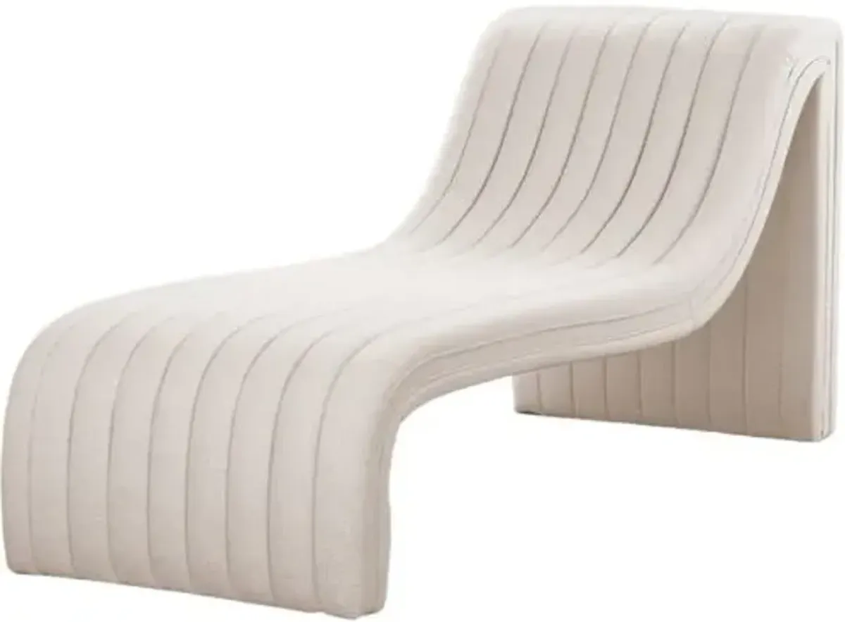 Vivian Chaise Lounge - Gray - Comfortable, Sturdy, Stylish