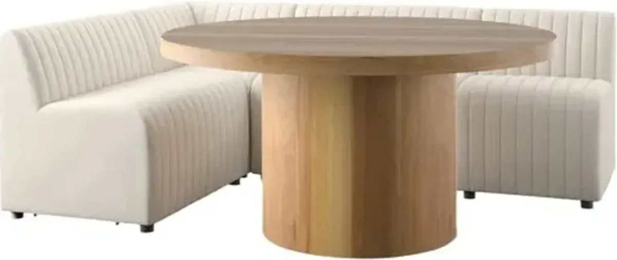 Vivian Dining Banquette - Beige