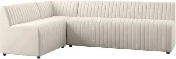 Vivian Corner Dining Banquette - Beige