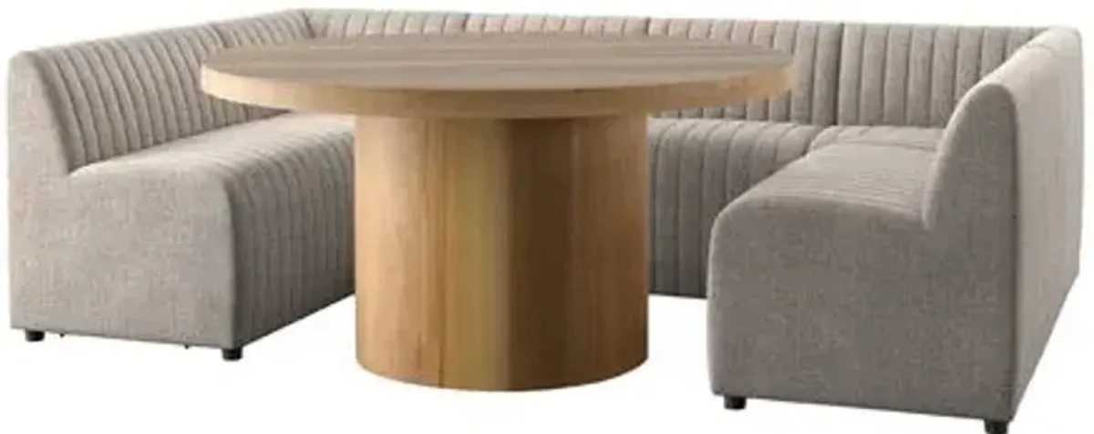 Vivian Dining Banquette - Beige