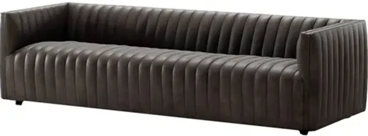 Vivian Leather Sofa