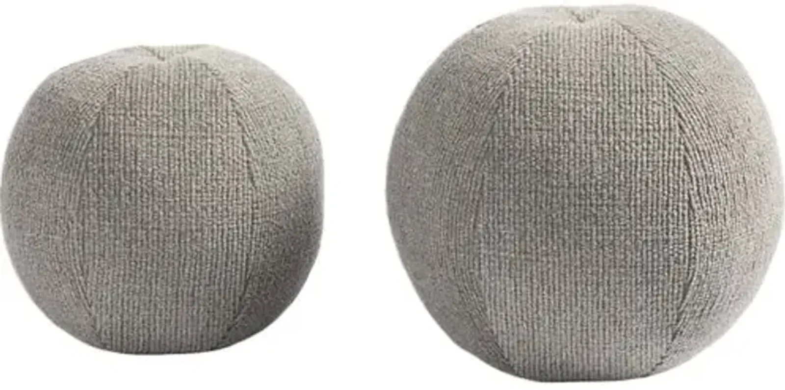 Set of 2 Victor Outdoor Ball Pillows