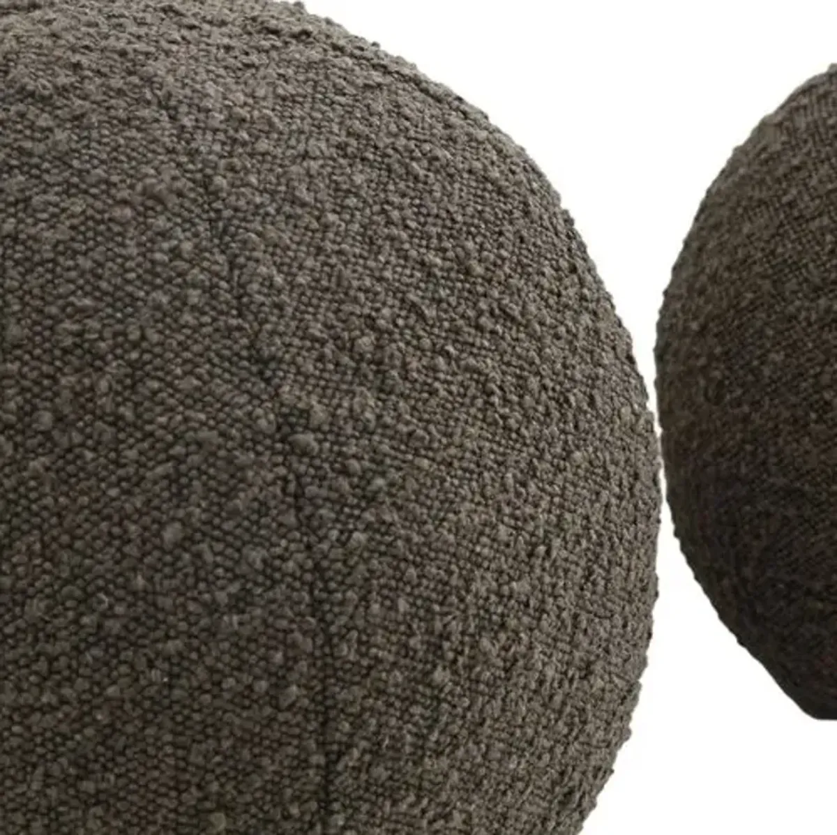 Set of 2 Victor Boucle Ball Pillows