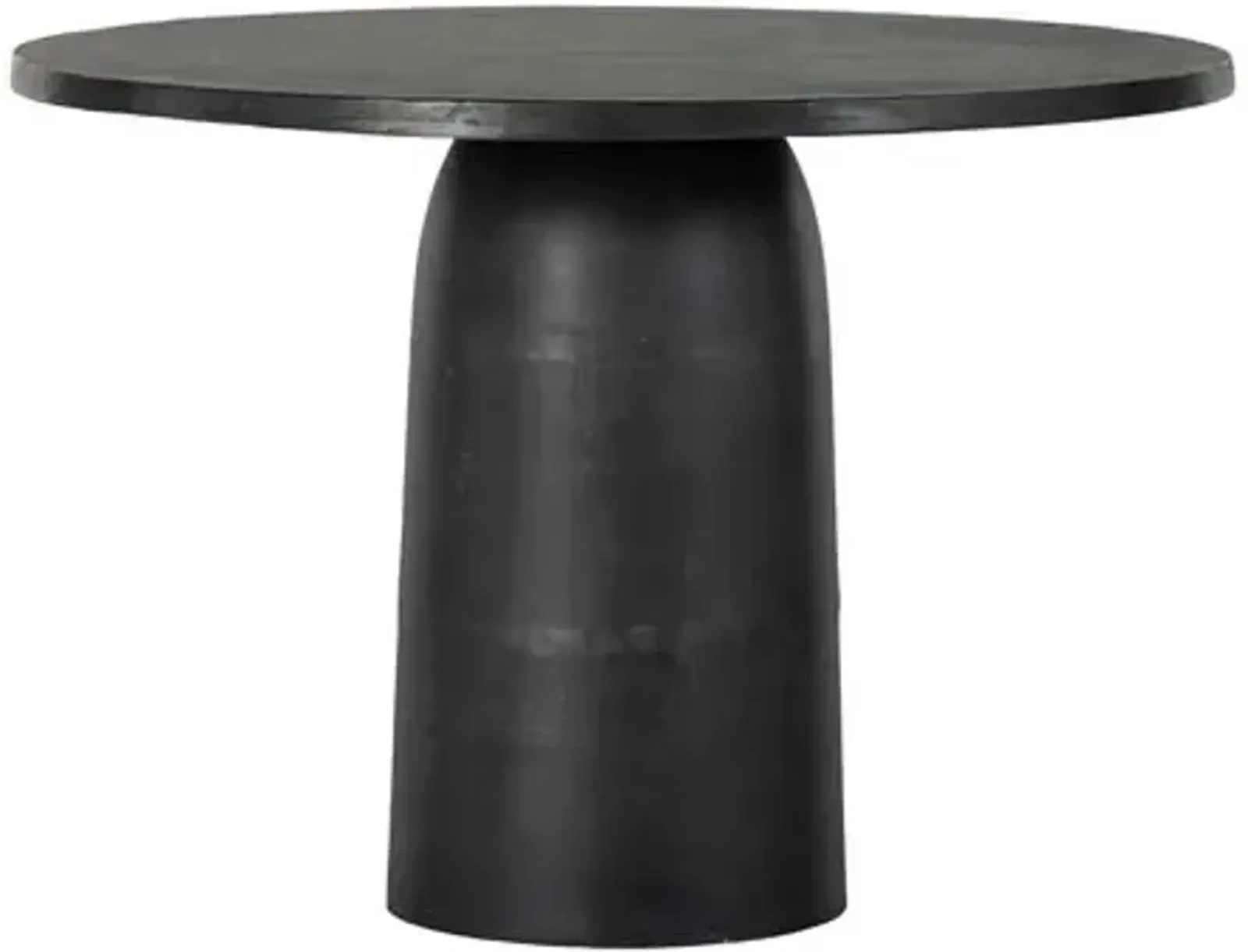 Veronica Outdoor Aluminum Round Dining Table