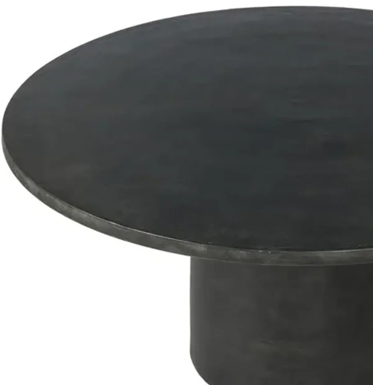 Veronica Outdoor Aluminum Round Dining Table