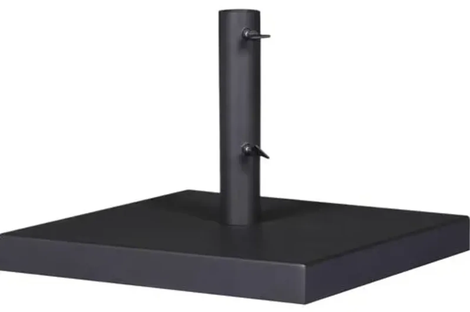 Vera Outdoor Umbrella Stand - Black Stainless Steel