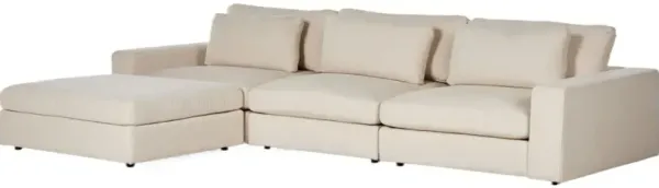 Tyson 3-Piece Sectional, Clairmont Ivory