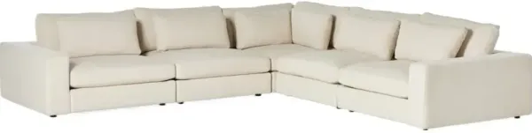 Tyson 5-Piece Sectional, Clairmont Ivory