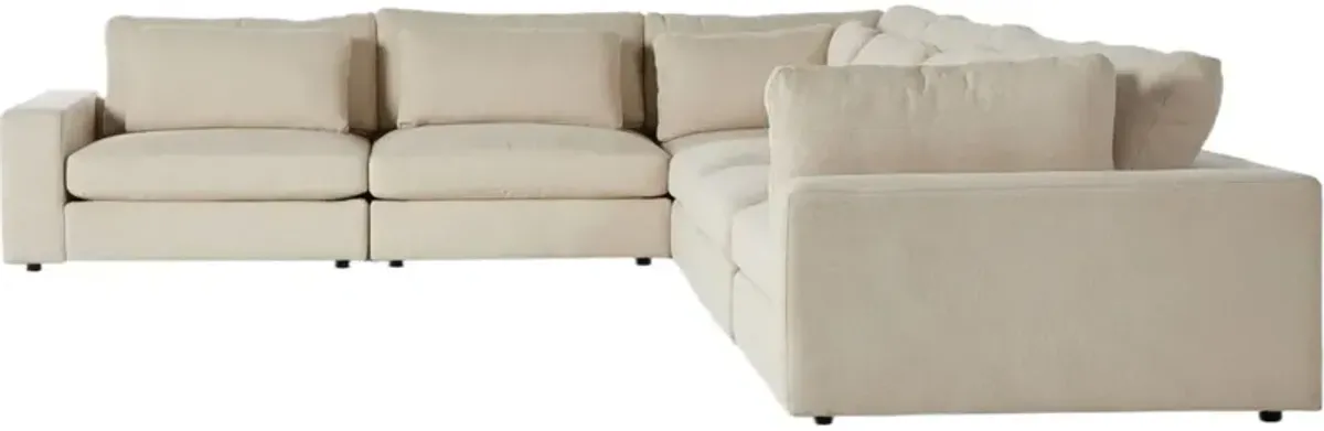 Tyson 6-Piece Sectional - Clairmont Ivory