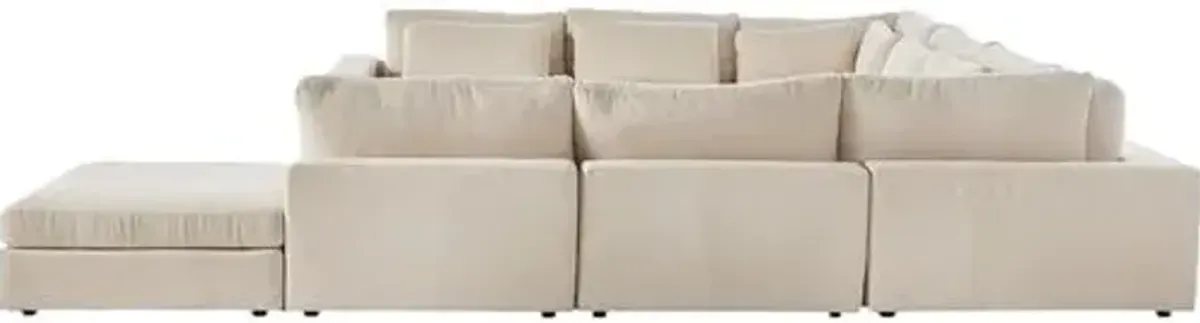 Tyson 8-Piece Sectional - Clairmont Ivory