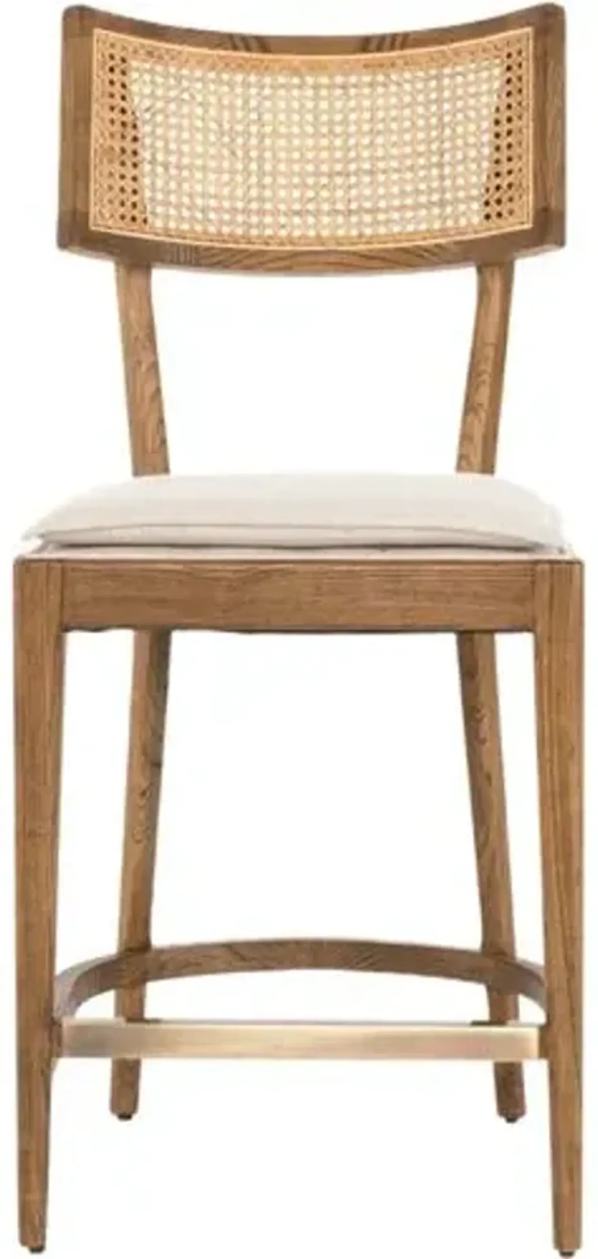 Tristan Cane Bar Stool - Brown