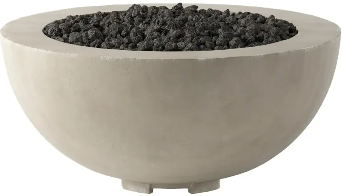 Rocco Outdoor Concrete Bowl Fire Table