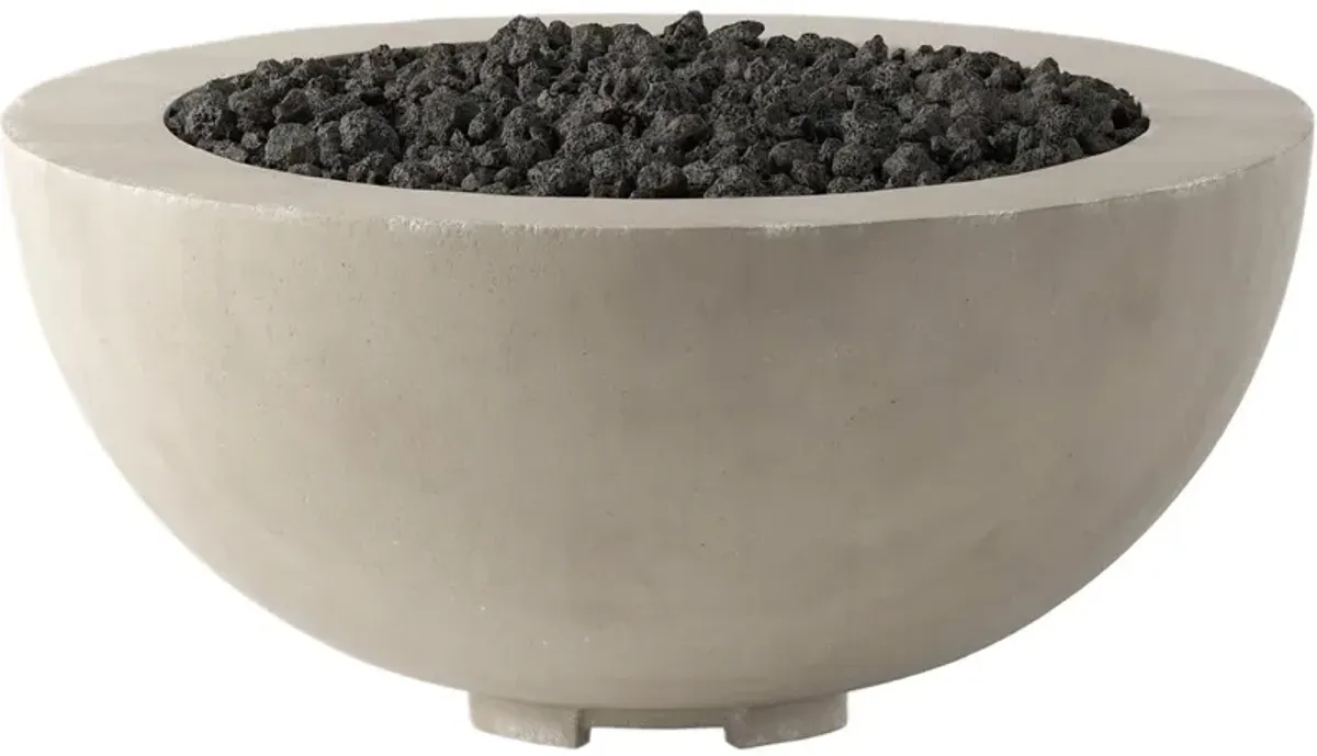 Rocco Outdoor Concrete Bowl Fire Table