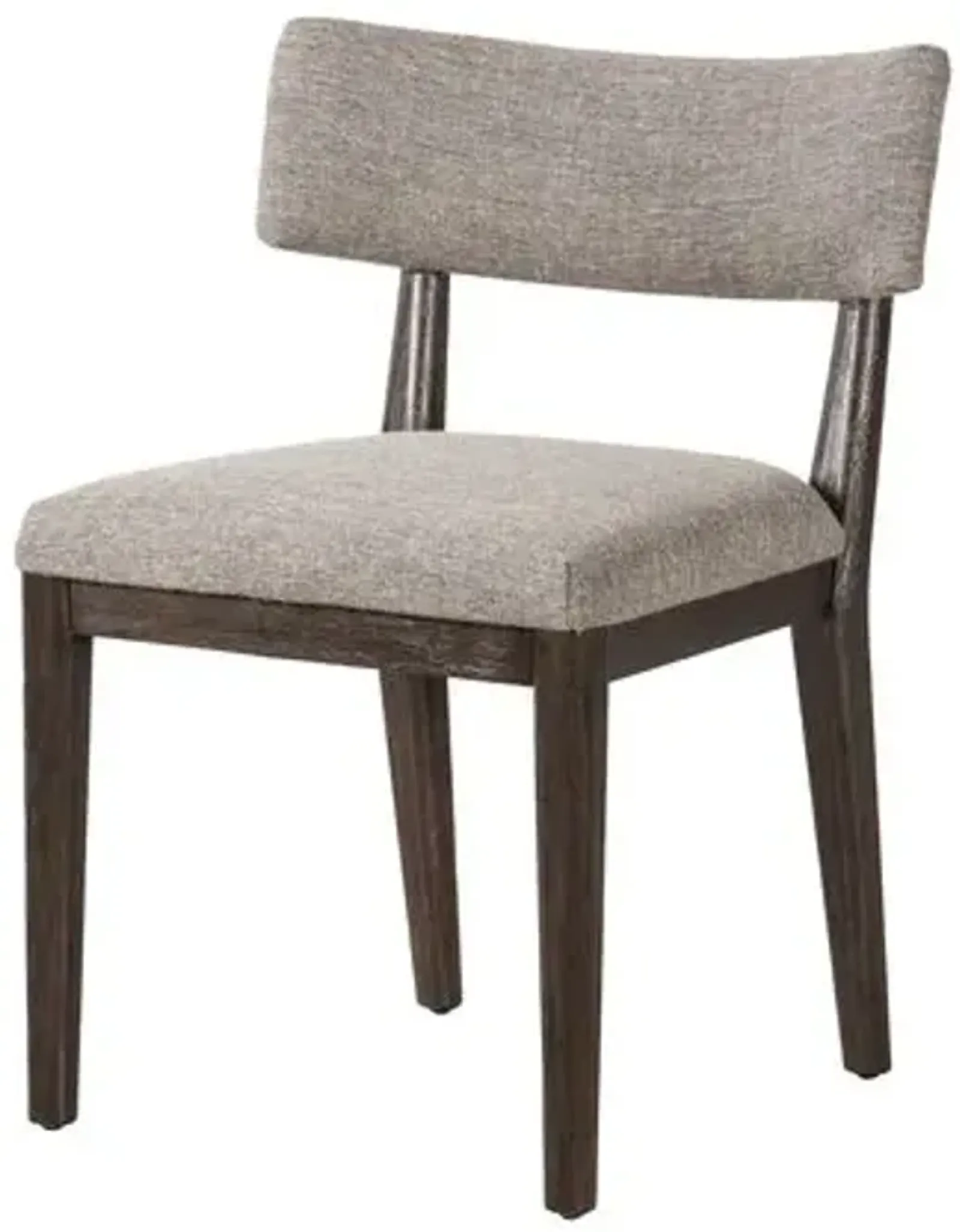 Theodora Linen Dining Chair - Gray