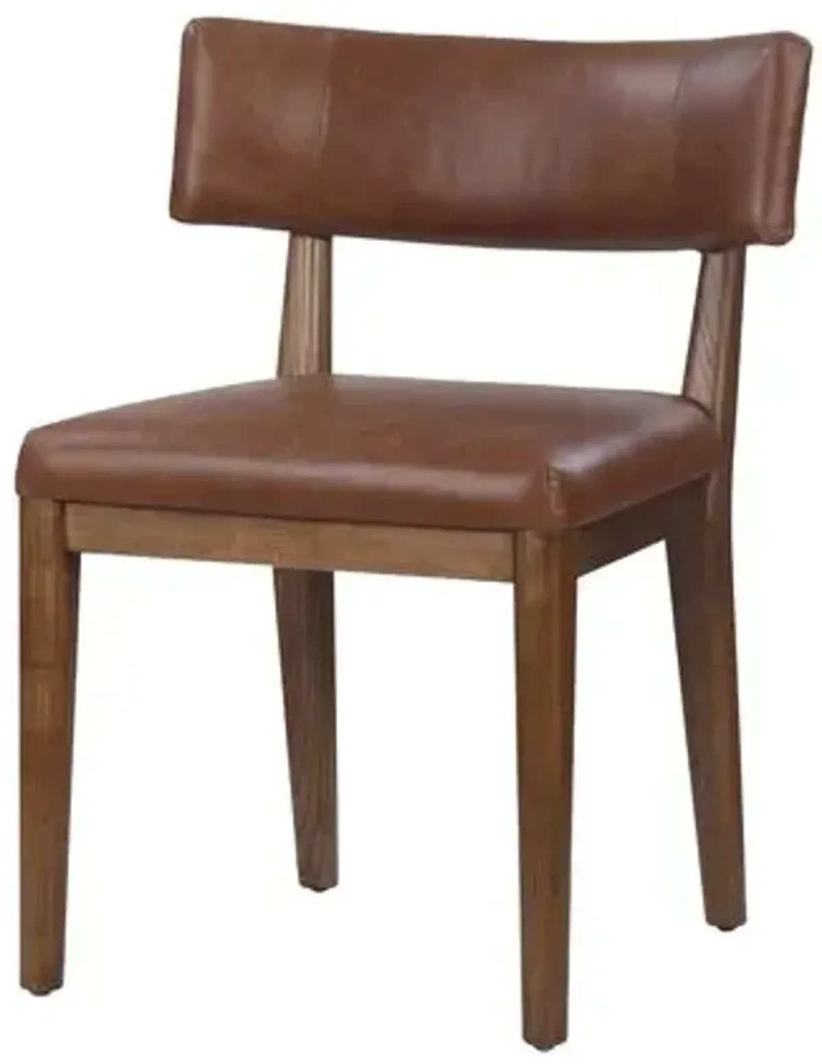 Theodora Leather Dining Chair - Sonoma Chestnut - Brown