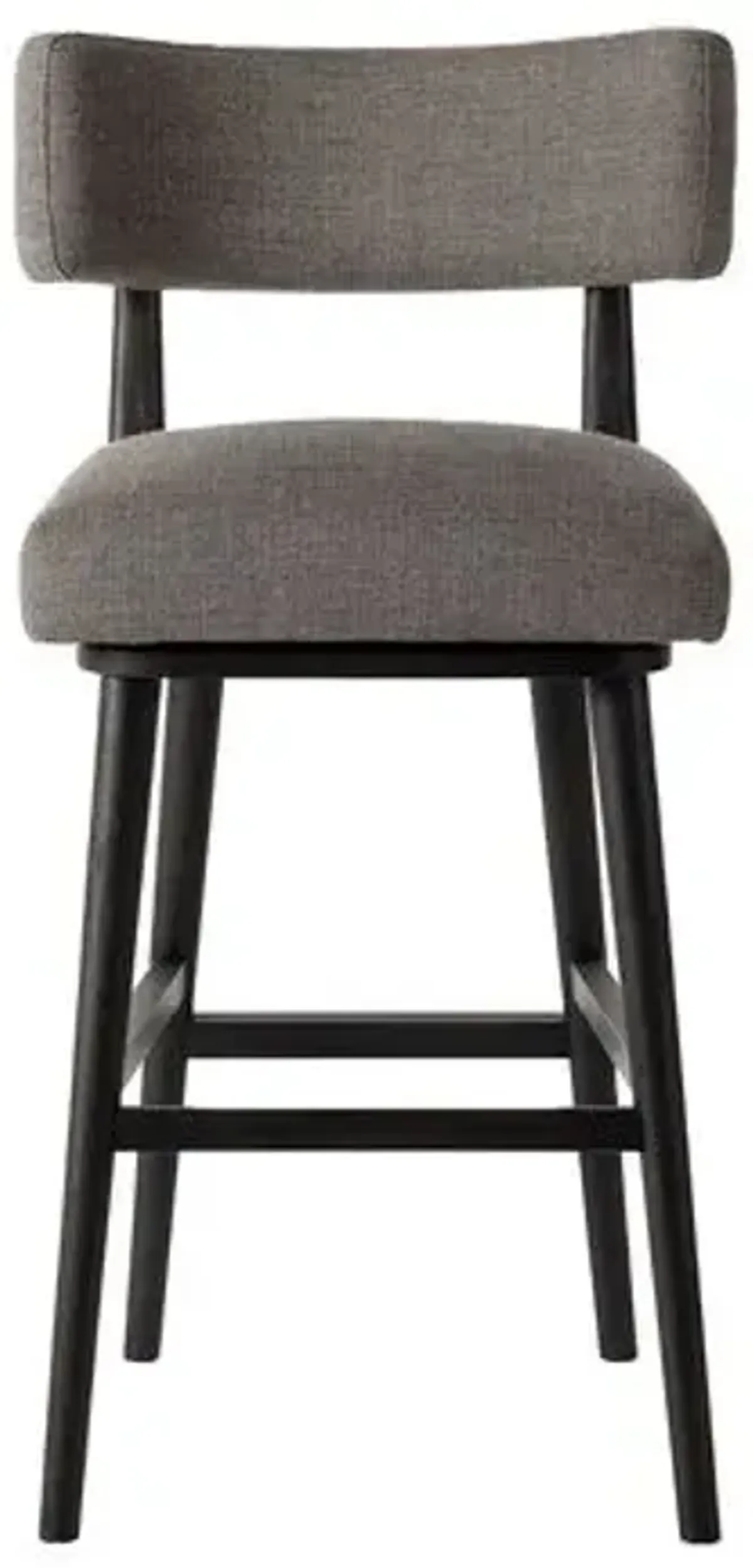 Theodora Swivel Bar Stool - Gray