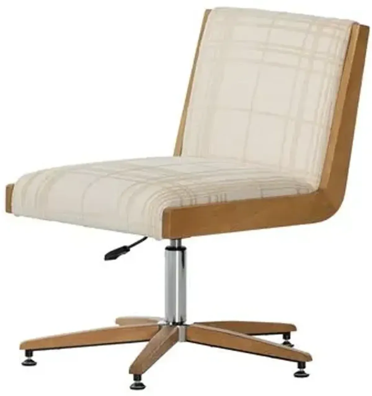 Theo Desk Chair - Sheffield Ivory Box Print