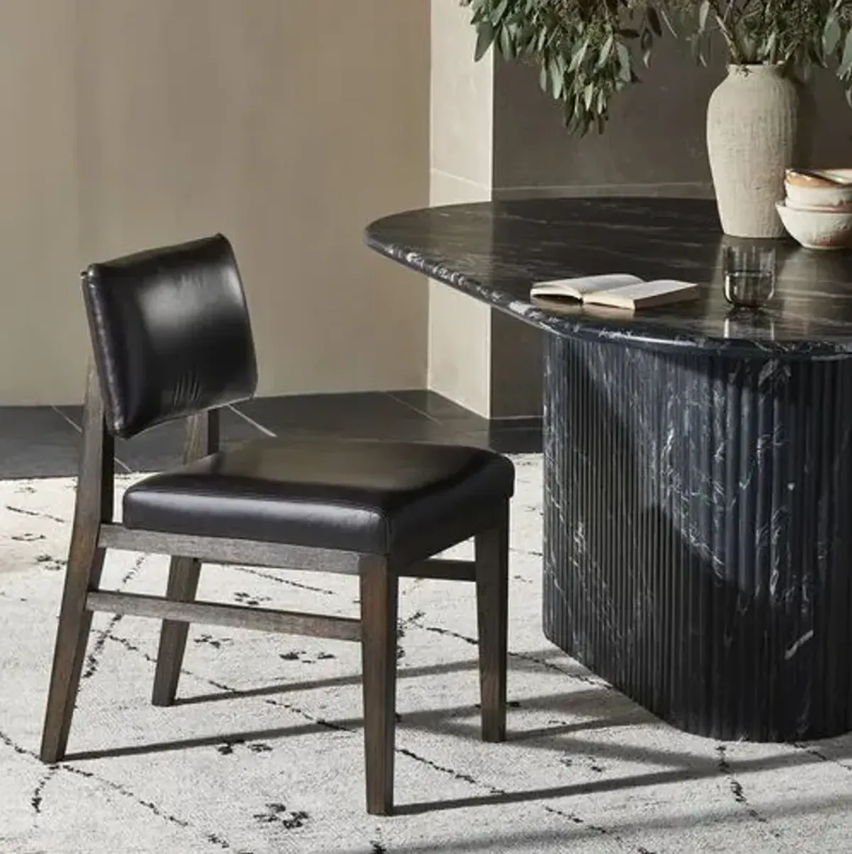 Thalia Dining Chair - Black