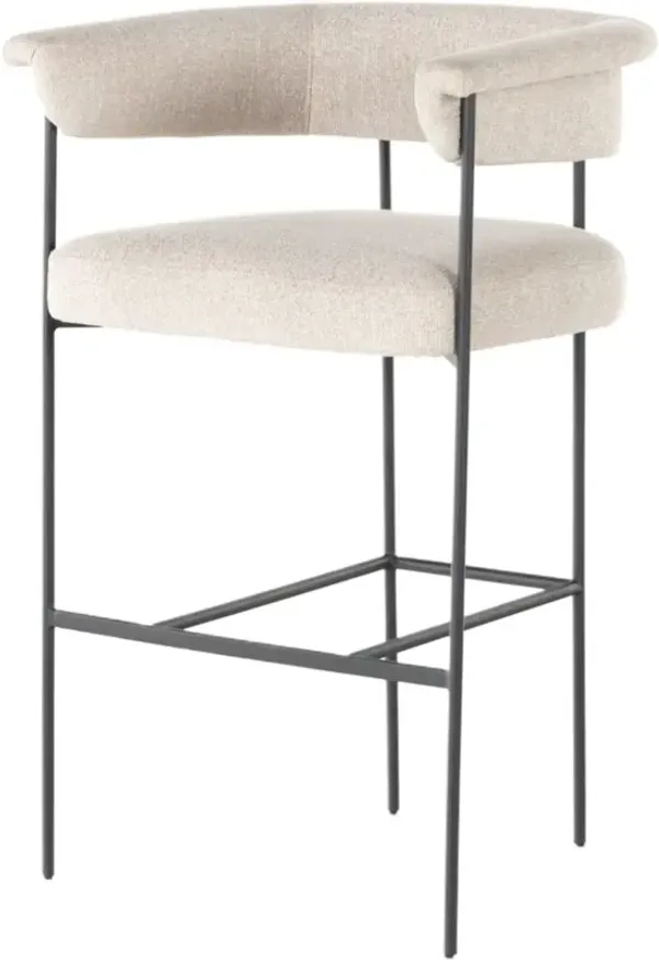 Tate Bar Stool, Light Camel