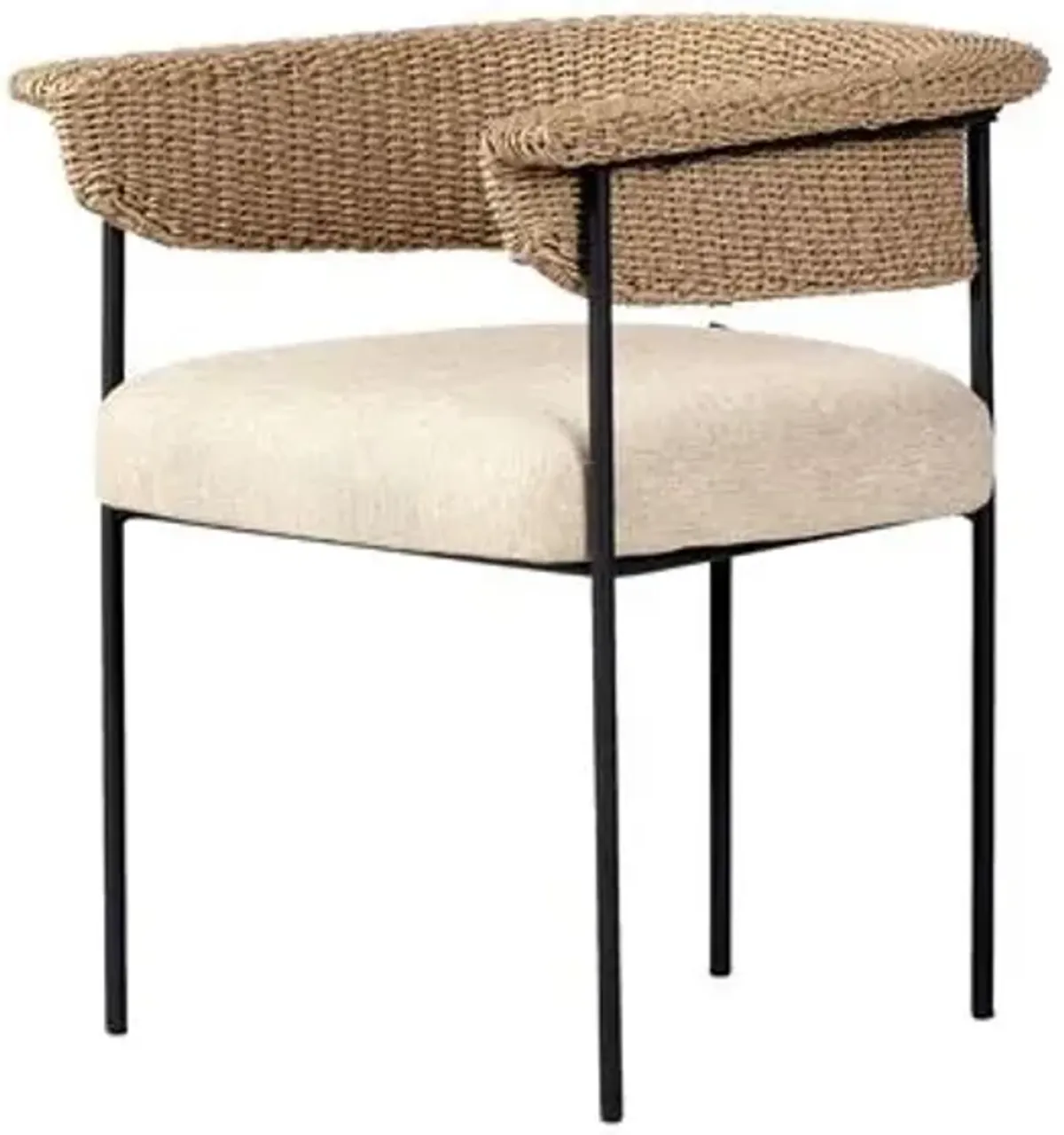 Tate Outdoor Dining Chair - Beige