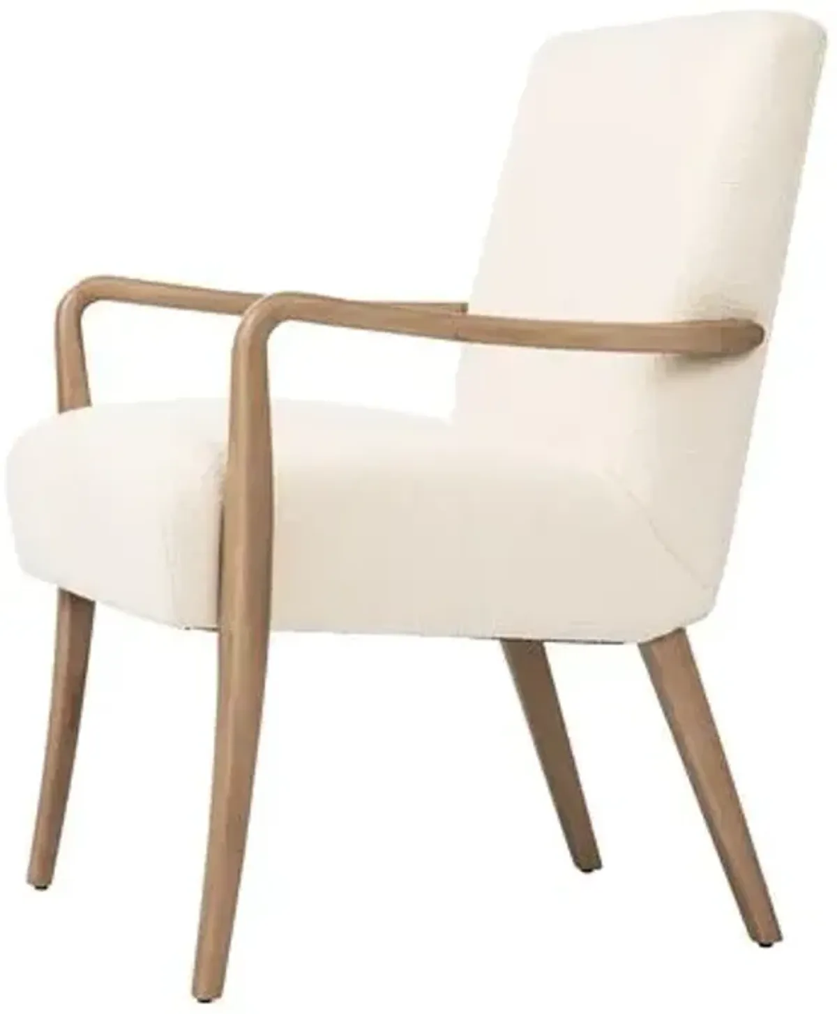 Talon Dining Chair - Florence Cream - Ivory