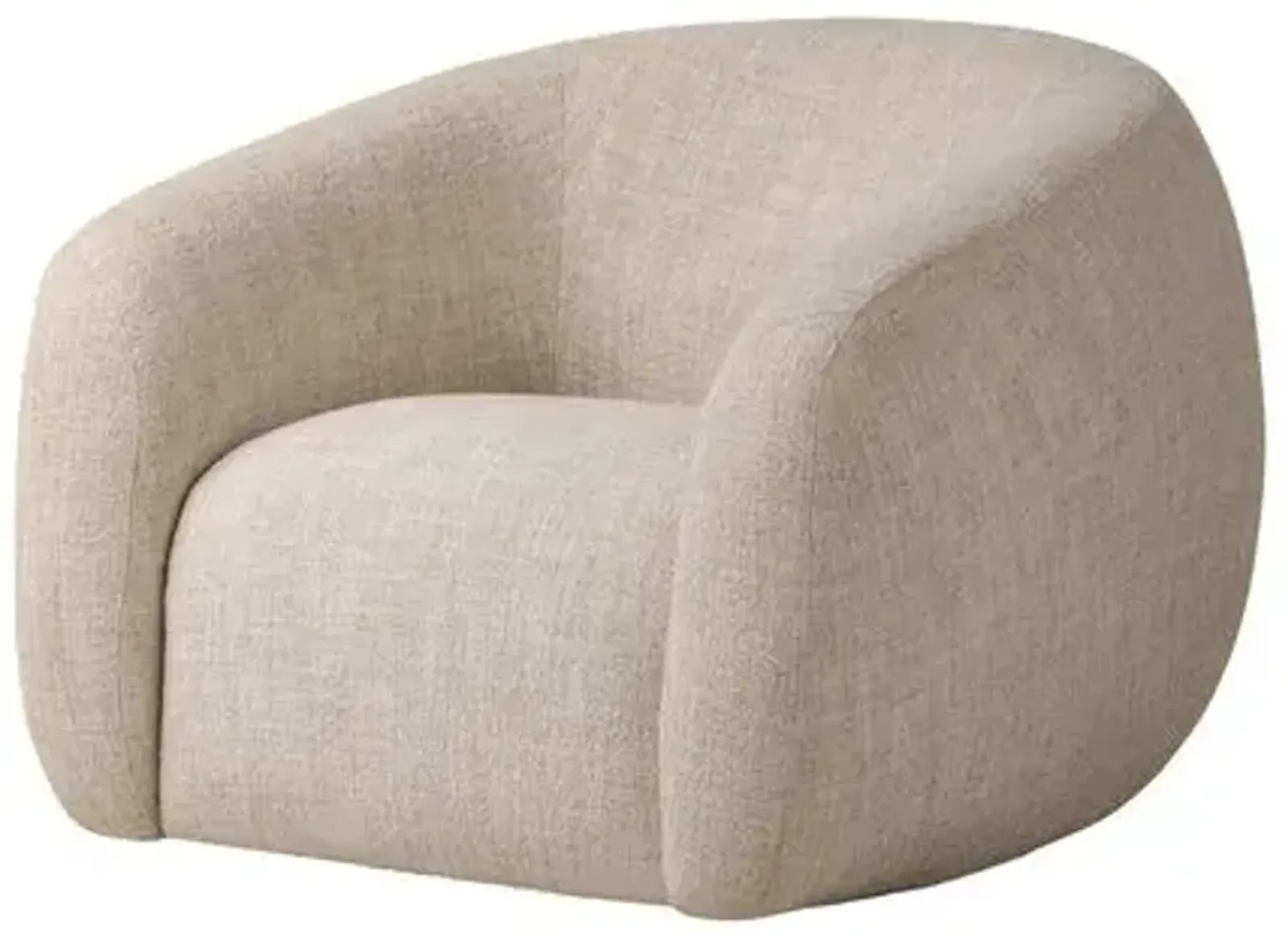 Sydney Swivel Chair - Performance Yuma Cream