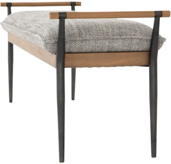 Sterling Linen Bench, Thames Raven