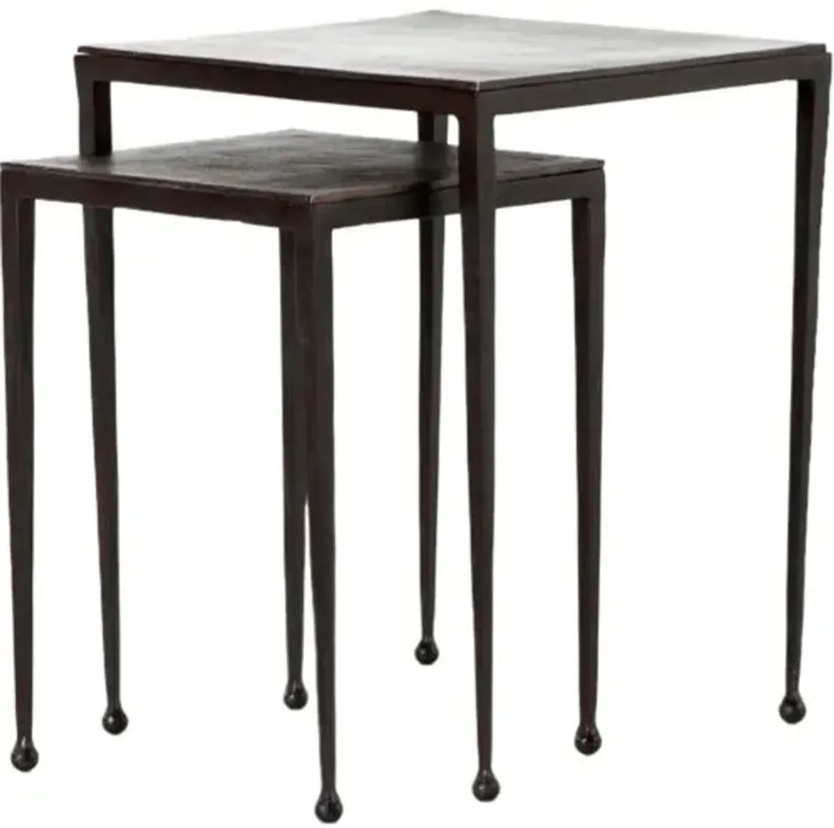 Rufus Nesting End Table Set - Brown