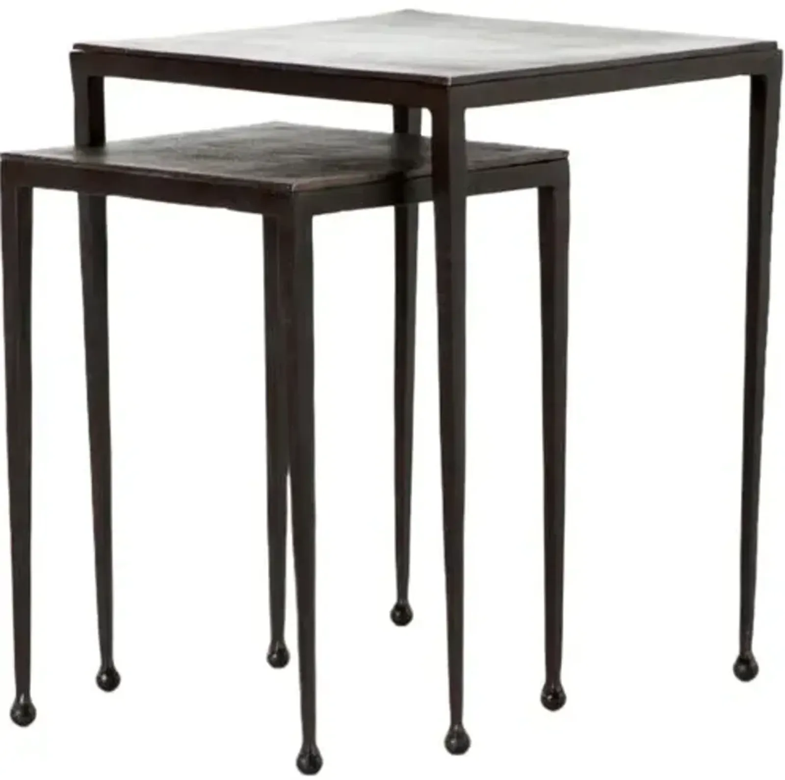 Rufus Nesting End Table Set - Brown