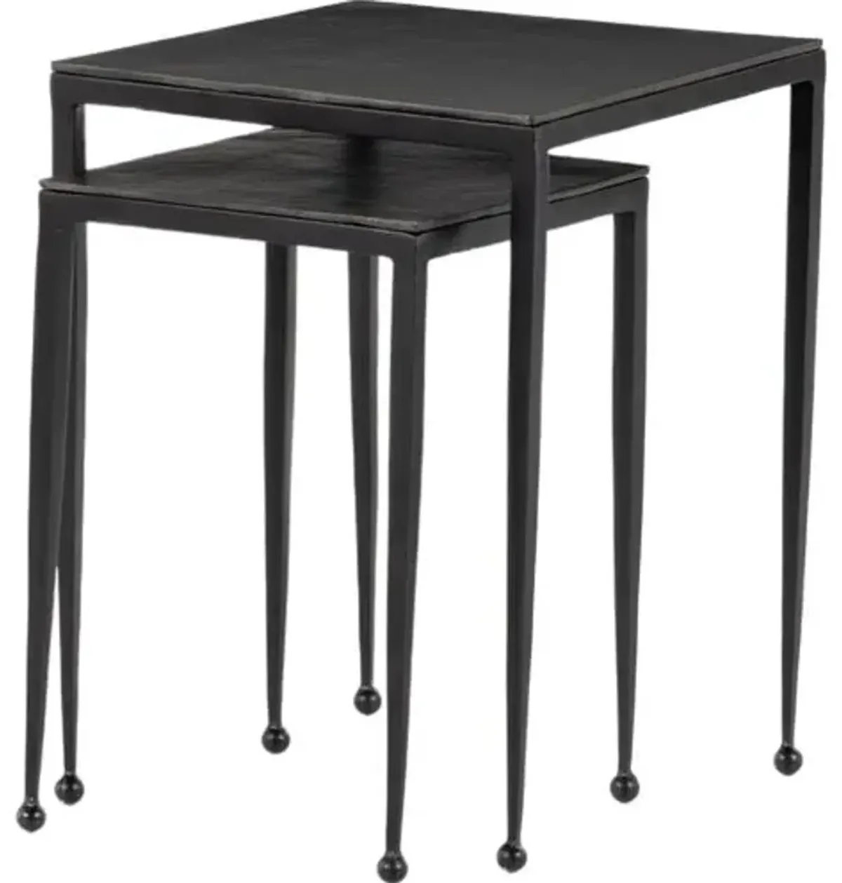 Rufus Nesting End Table Set - Black