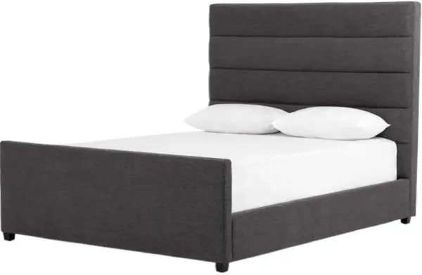 Rosalie Boucle King Bed, San Remo Ash
