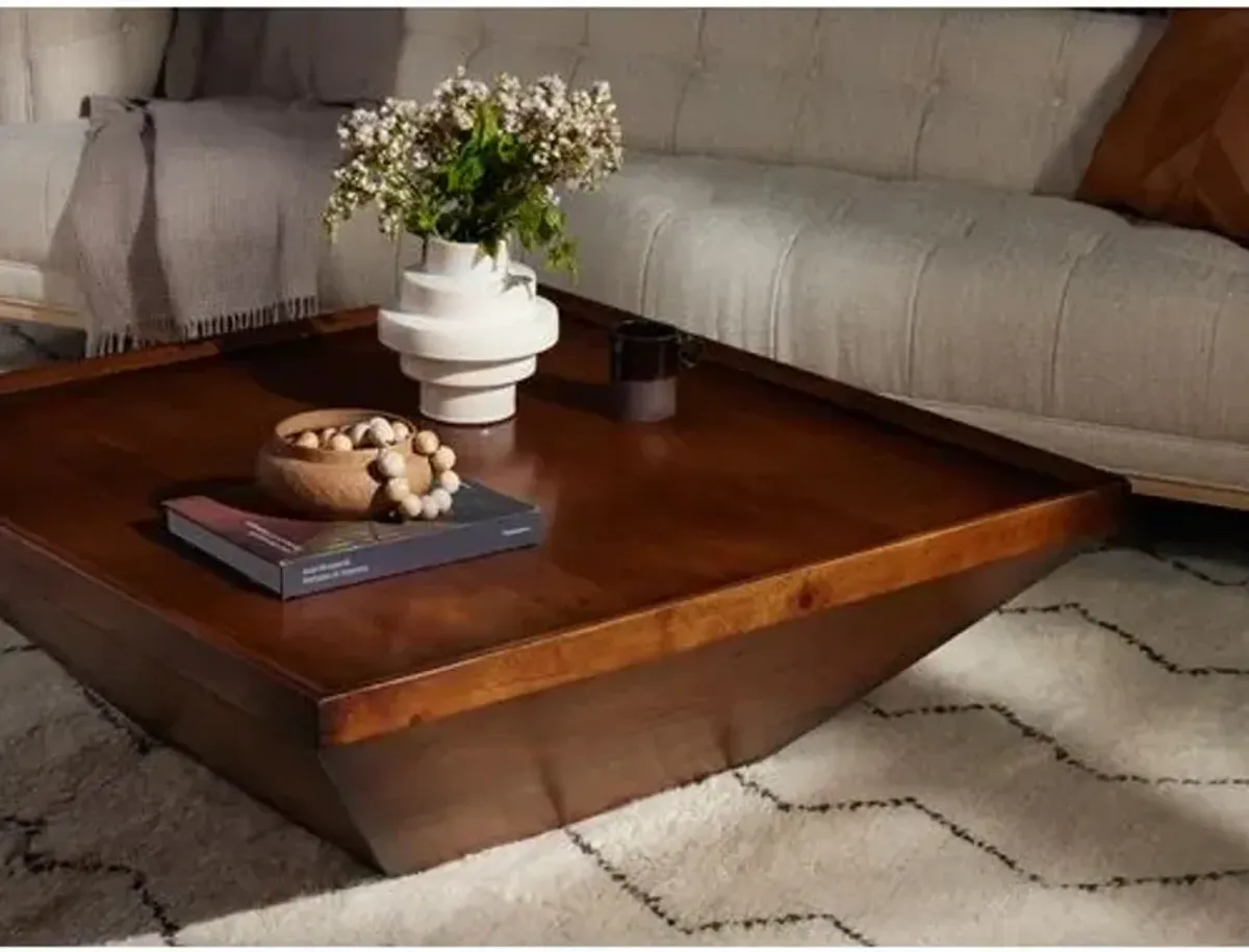 Rhys Coffee Table - Brown