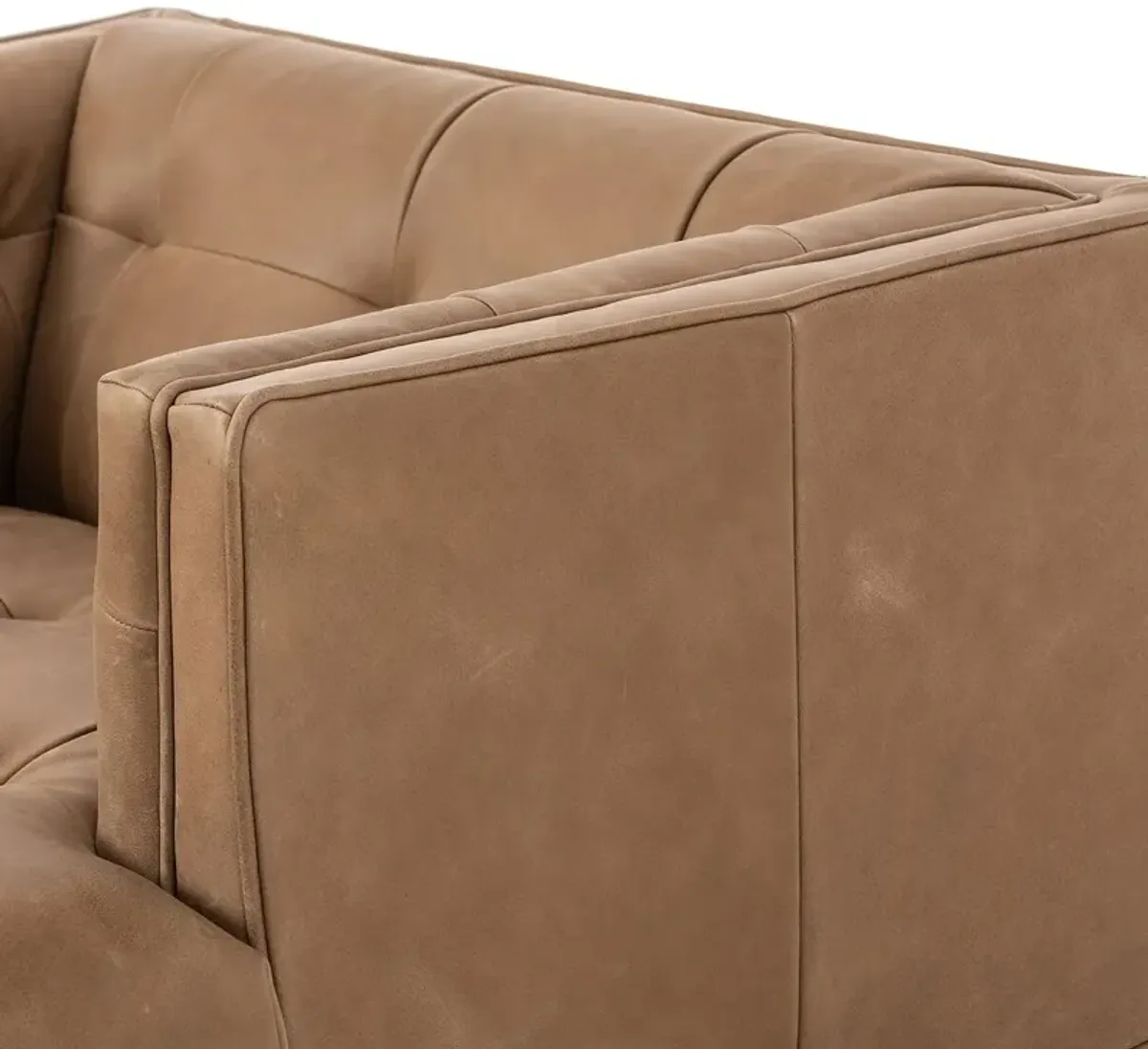 Caledonia Leather Chaise Lounge