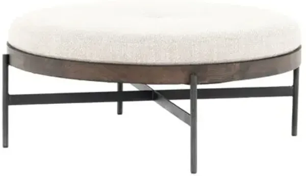 Remi Large Ottoman - Gibson Wheat - Beige