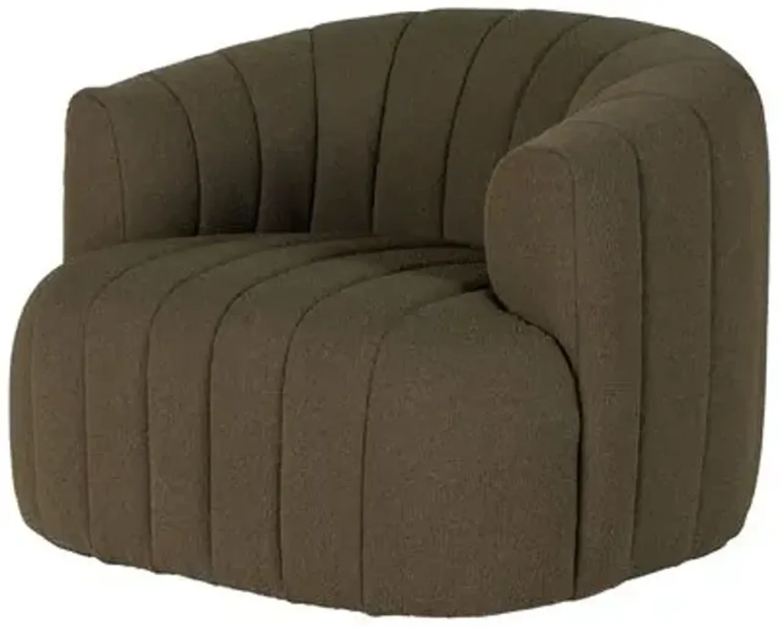 Rafael Swivel Chair - Performance Boucle