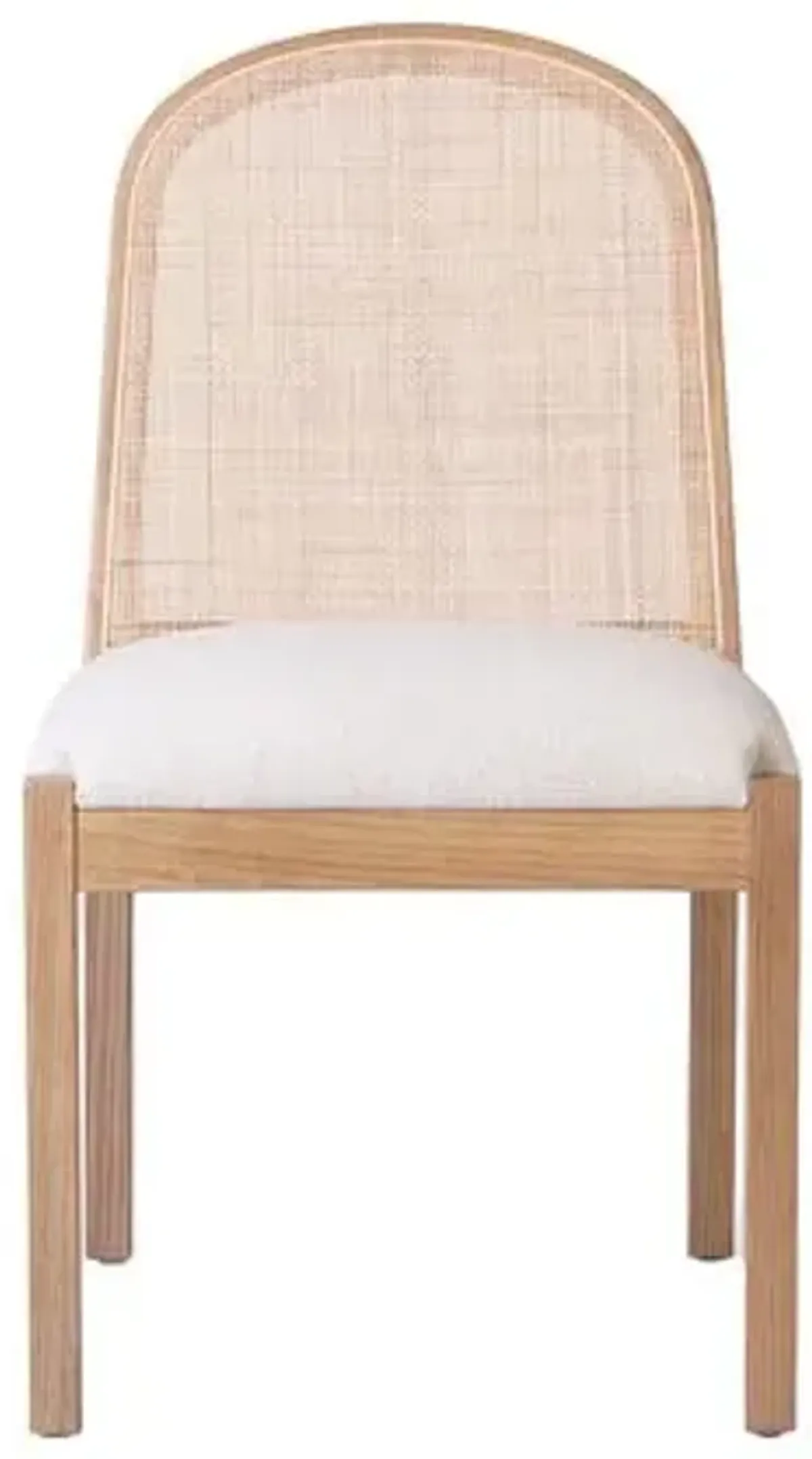 Presley Cane Dining Chair - Beige