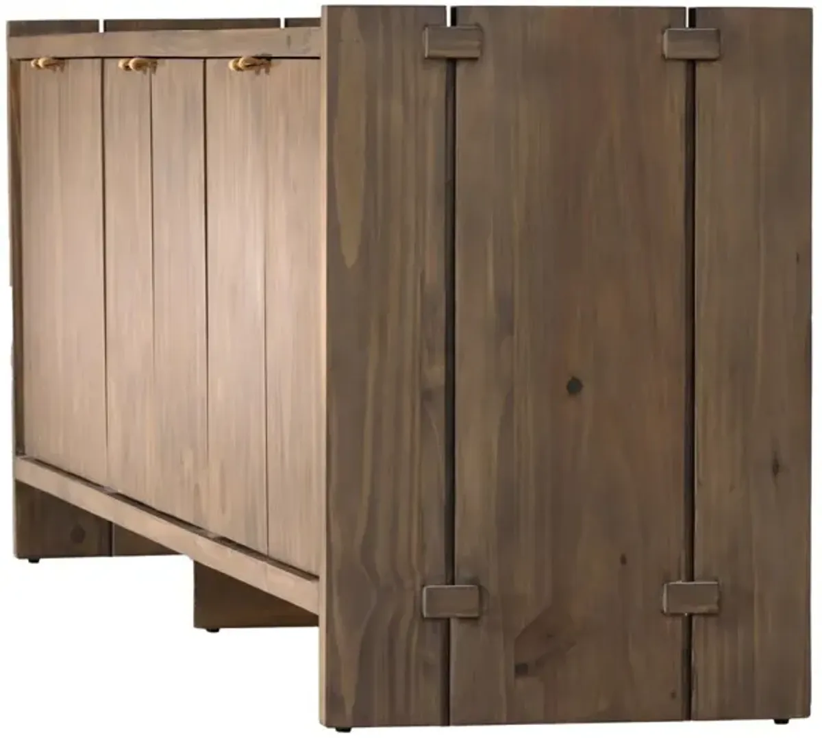 Porter Media Console, Tawny Pine