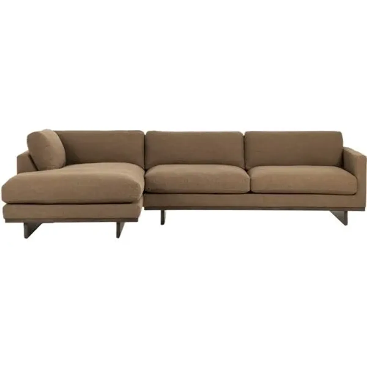 Piper 2-Piece Sectional - Brown