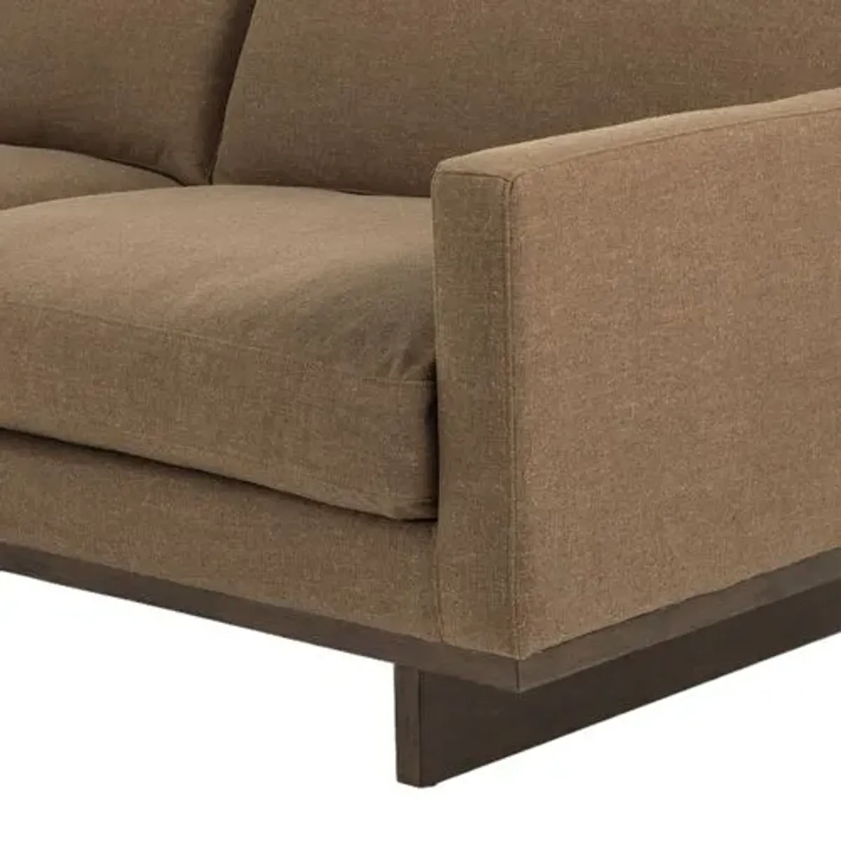 Piper 2-Piece Sectional - Performance Antwerp Cafe - Brown