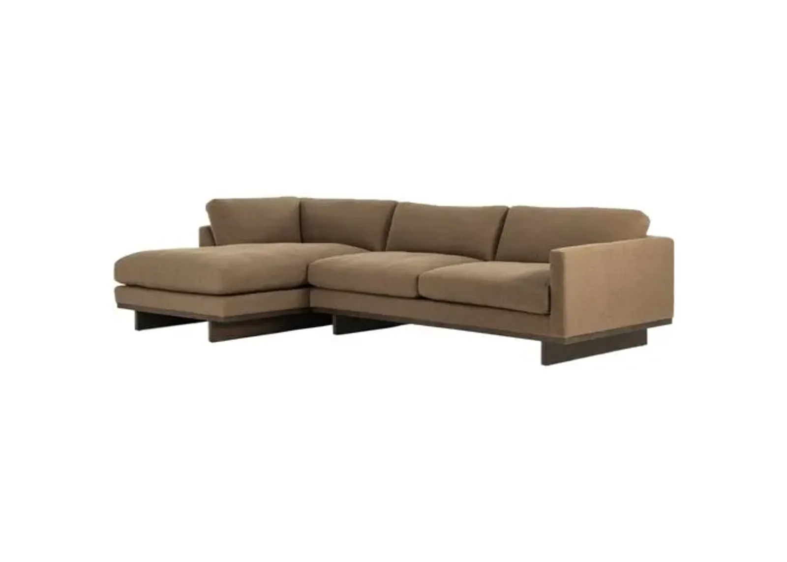 Piper 2-Piece Sectional - Brown